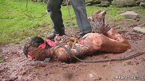 Lovely Legal-age Chick Taken To Farm Humiliated And Serverely To - Teaser Video