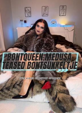 BontQueen Medusa teased een Nederlandse bont sukkeltje met haar bont collectie 😈🔥