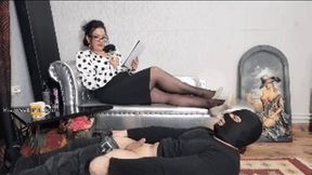 With your pantyhose fetish at therapy, part 2