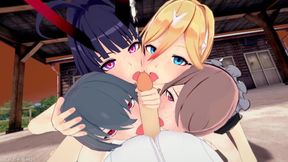 0409 -【R18-MMD】Honkai Impact 3rd 崩坏三 four Thicc valkyrie