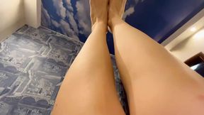 worship my big perfect feet toes