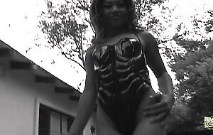 Outdoor anal threesome with the Asian minx Lyla Lei must include DP and a creampie.