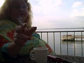 BBW early morning smoke and coffee