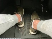 AlphaMaleXXL Trainers, ankle socks and feet