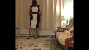 Transvestite in Mask &amp_ Gloves No.1 - Johanna Clayton