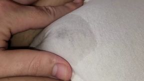 I spit on my classmate′s wet &mdash;  horny🥵 pussy✌ and rub it