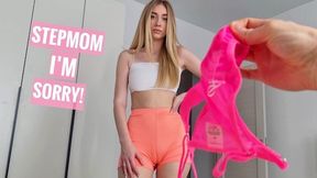 Pov: Stepmom Sniffs Her Spermy Thong - Its Not Dads Its Your Fucking Load!
