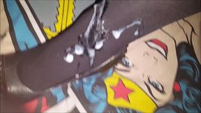 nylonxtreme - update #86 - black nylon sex cum on feet