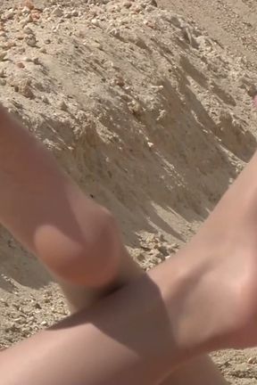 Smoking Mistress Shows Her Feet