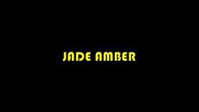 jade amber swallows mike hunt s cum after cowgirl ride