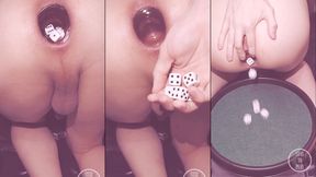 🎲 Playing Yahtzee with a GLASS UP MY ASS! Who will win?