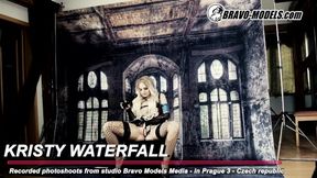 Extravagant Kristy Waterfall - blonde xxx - Bravo Models