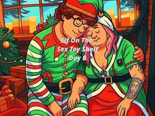 Day 8 Elves one the sex-toy shelf