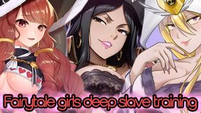 Endure Fairytale girls' deep and cruel slave training (Dildo JOI)