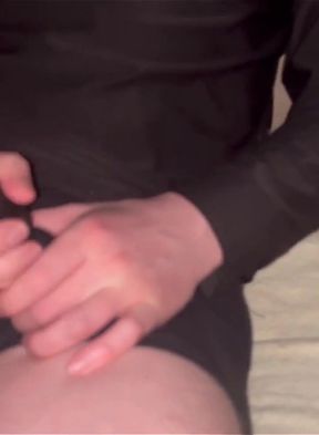 Big Cumshot with a Lot of Sperm After 30 Min Masturbation Vibrator Cock