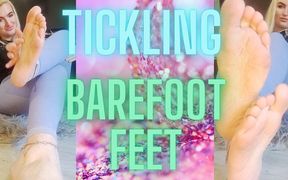 Tickling Barefoot Feet