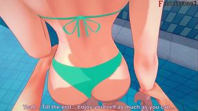 Anzu Mazaki sex on the pool | 1 | Yu-gi-Oh | step, bikini tea gardner Full &amp_ FPOV Versions on Sheer &amp_ PTRN: Fantasyking3