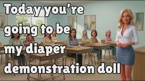 Humiliated in front of female students| Mean teacher part 3 | ABDL roleplay
