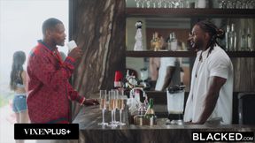 BLACKED BBC Hungry MILF Serenity Cox'S First Ever Gangbang