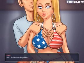 Summertime saga part 174 - Massage big tits Czech sub
