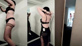 apres le petit apercu de mon achat a pigalle, voici la cession essayage au ...