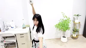 Asian Girl ,need training not only her sword but also her pussy