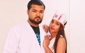India Desi Doctor and Beautiful Nurse Hardcore Sex Video Fuck Pussy Hindi Audio