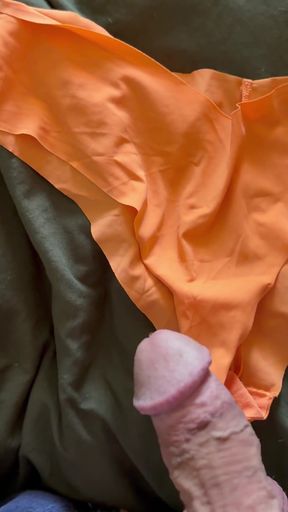 Step-niece Left Her Panties at My Place Fun Cum
