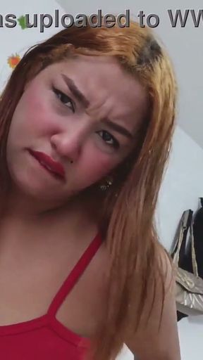 My best friend left her boyfriend alone and I took the opportunity to give him a taste   Clip 1