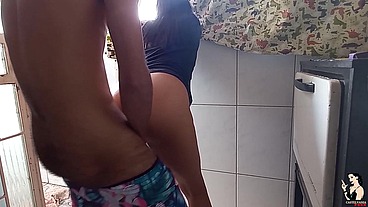 Closeup on my big hot pussy drinking milk