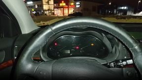 Sarah - Public Car Struggle At a Fast Food Parking Lot