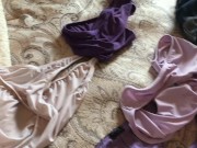 Panty collection as good as it gets and chasity cock ring