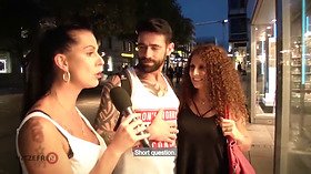 Hitzefrei gigantic tit red haired pounded by stranger