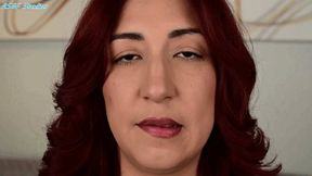 6FT Queen tongue mouth tease POV - MP4