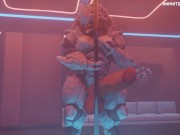 Krogan Pole Dance Hyper Growth Animation
