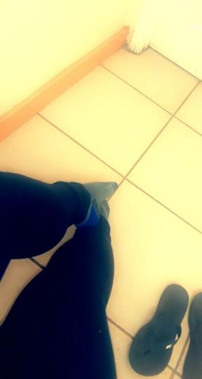 Destroying you with my feet