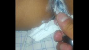 Dedo en el culo de mi esposa