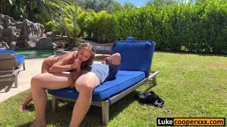 Petite Blonde Macy Meadows Squirting Like A Fountain