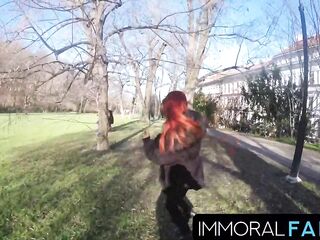 Katy Rose & Mia Trejsi Easter Egg Hunt Turns Into Double Cunt Penetration (dpp) Foursome