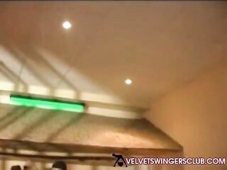Velvet Swingers Club sauna party Wives team fuck day