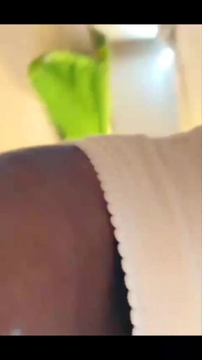 Memorable moment from "panties collection."