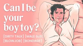 Male Moaning ASMR: Femdom Uses Her Desperate Boy Toy for Bondage and Edging - Erotic Audio for Women