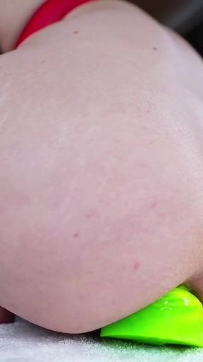 Taking My Dragon Toys Deep in Ass