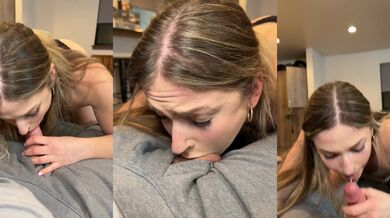 Sorority Blonde Teen Creams Hard Riding Cock Begs Gushing Facial