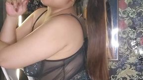 In different lingeries pussy spread