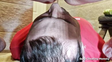 Big tits chugging piss while getting pussy licked raw