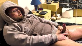 Alex Pisses on His Beard and Clothing