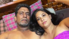 Old stepfather feasting on young stepdaughter's delicious 18yo goodies