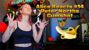 Alice Reacts 14 Peter Norths Cumshot