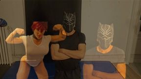 Lucyx Doll vs Black Panther sex at the end of the fight